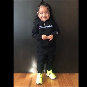 Toddler championship sweatsuit